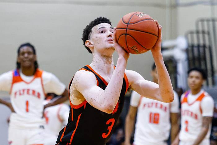 Douglass Oklahoma East St. Louis Illinois boys basketball December 16 2023 Nate Latsch 24969